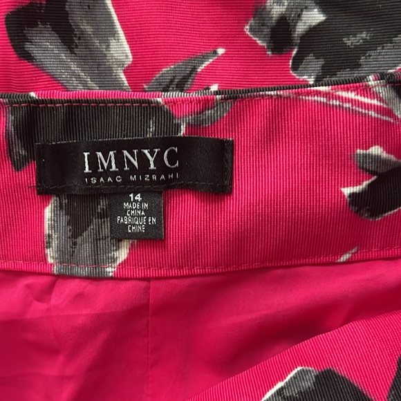 IMNYC Issac Mizrahi  Embroidered Flare Skirt Women’s Size 14 - Picture 4 of 7